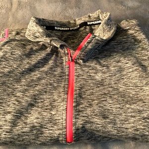 Superdry Grey and Pink